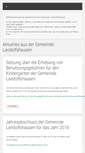 Mobile Screenshot of landolfshausen.de